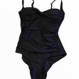 Saltwater NWOT Size 12 Black Swimsuit